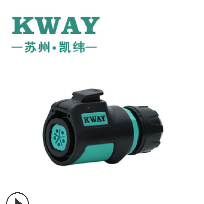 凯纬KWAY K20-5芯插头方座螺母座防水航空插头插座 反装插头批发