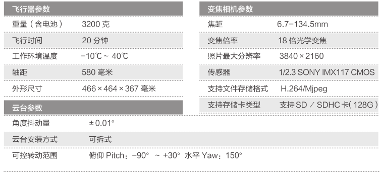  RX490智能航拍无人机